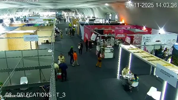 Chamas atingiram blue zona, espaço de negociação da ONU por Reprodução 