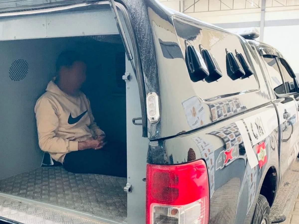 Professor foi preso após dois dias em fuga