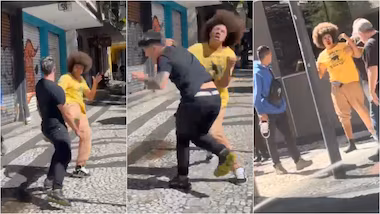 Renato Freitas foi filmado brigando na rua por Renato Freitas 