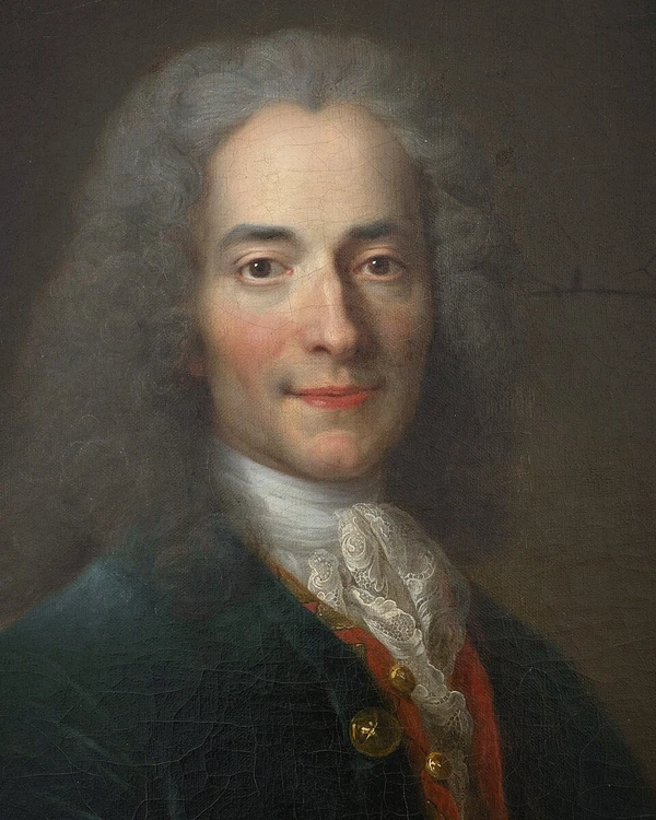 Escritor francês François-Marie Arouet, mais conhecido como Voltaire, nasceu nesta data, em 1694. Ele morreu aos 83 anos, em 1778 por Divulgação