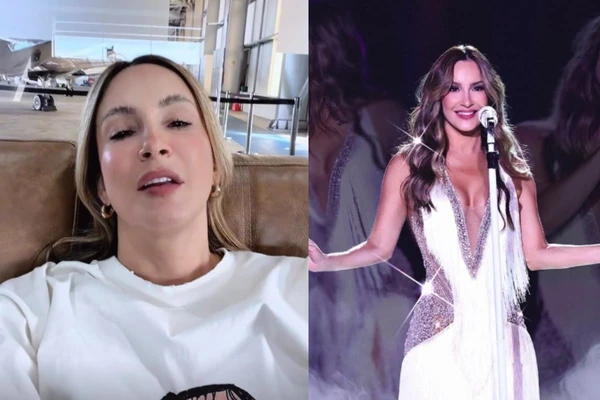 Claudia Leitte começou a ter problemas de saúde durante voo