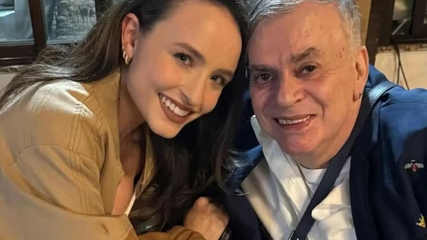 Larissa Manoela e Walcyr Carrasco
