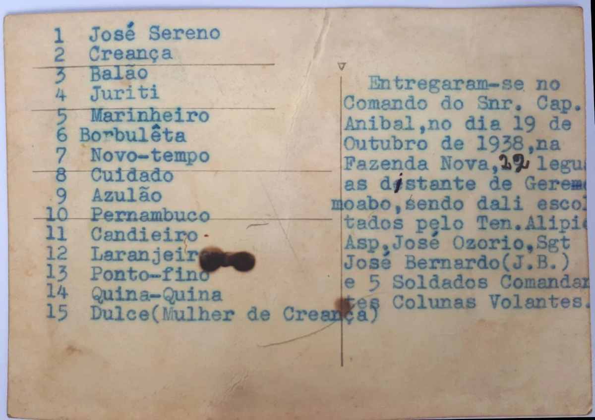 Mané Gaipó, o último cangaceiro vivo por Divulgação