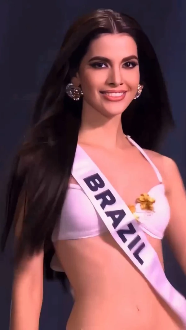 Maria Gabriela Lacerda representou o Brasil por Reprodução