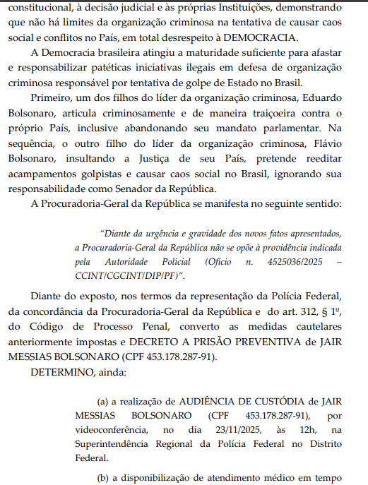 Decisão de Alexandre de Moraes por Reprodução