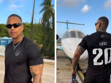 Imagem - Léo Santana embarca para Salvador onde fará show gratuito neste domingo (23)