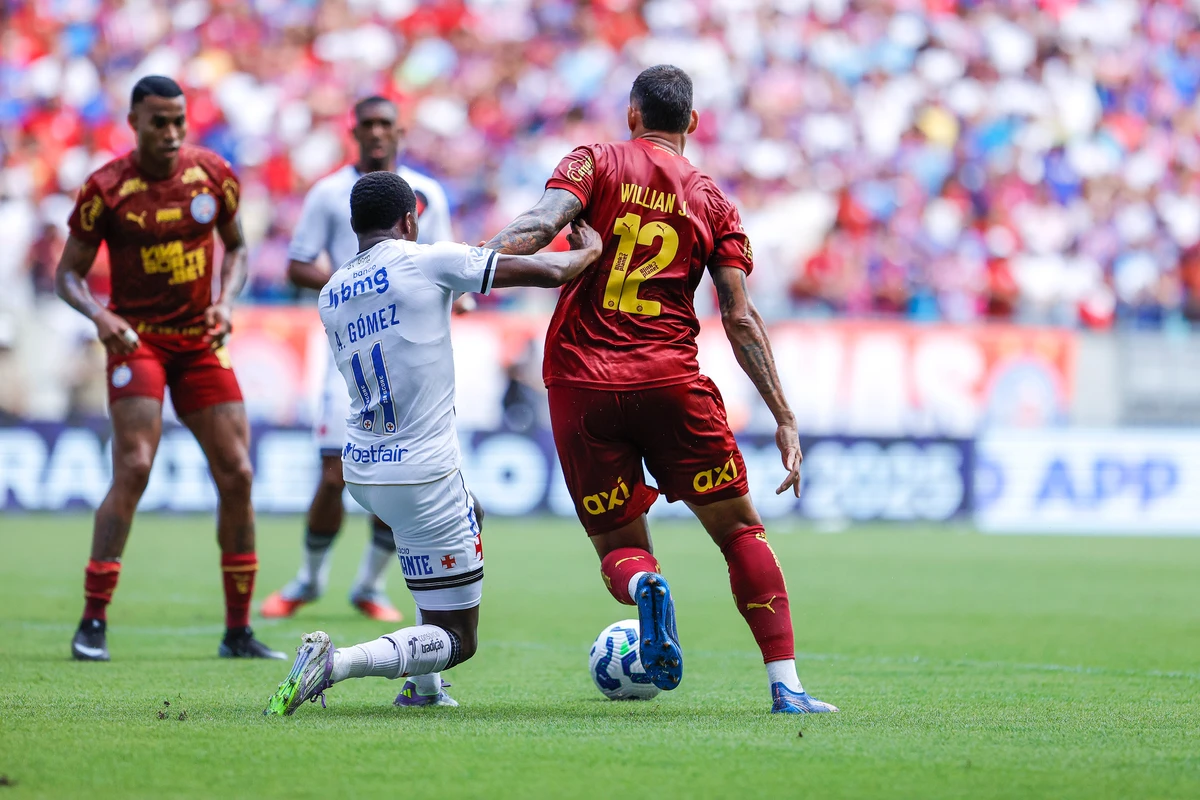 Bahia venceu o Vasco por 1 a 0 na Fonte Nova por Rafael Rodrigues/EC Bahia