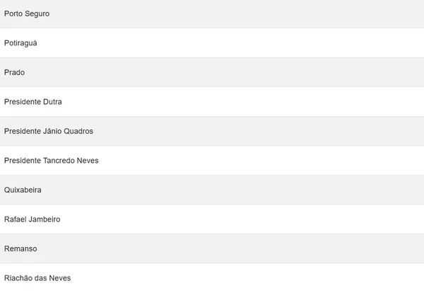 Cidades em alerta por Reprodução