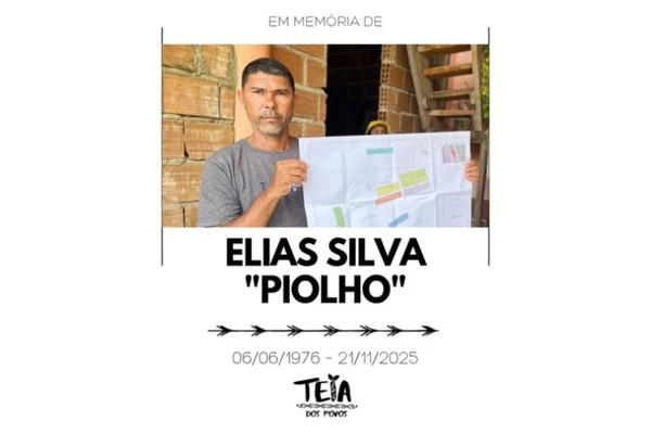 Elias Severino, o 'Piolho', foi morto a tiros por Reprodução
