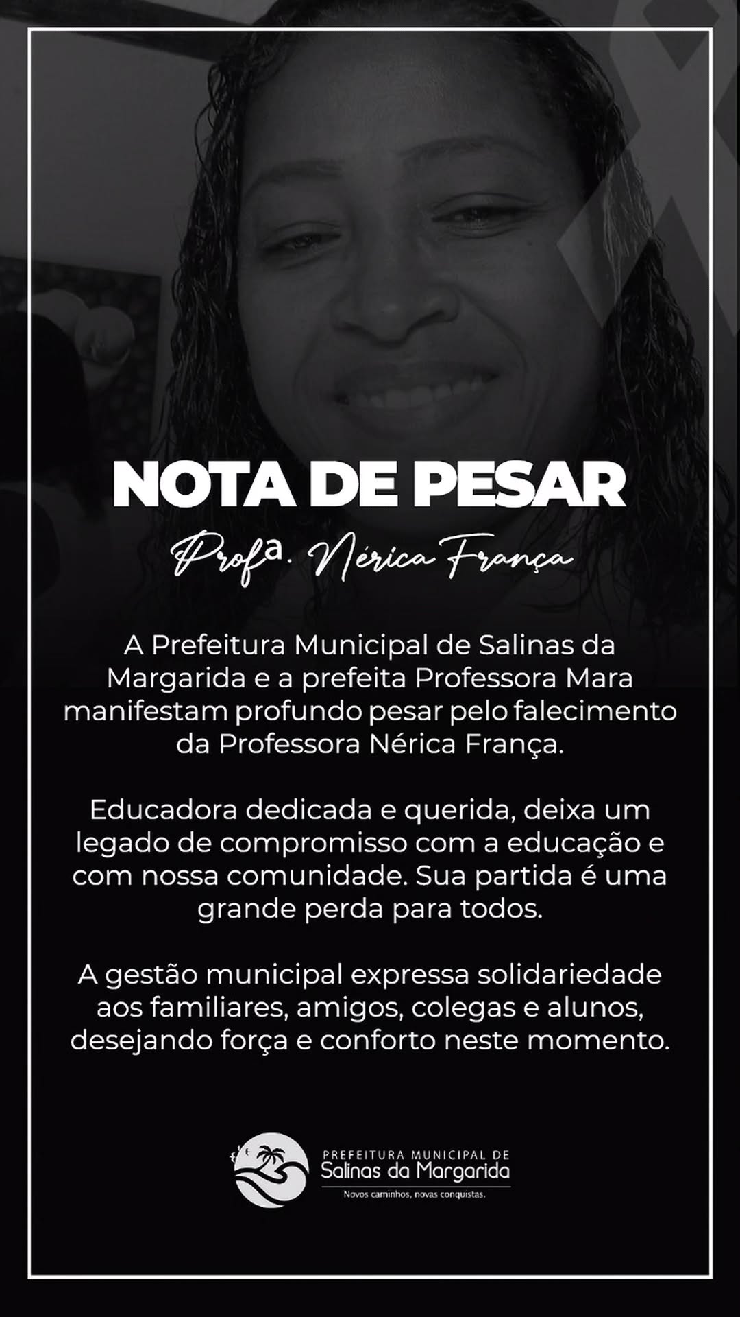 Nérica França por Reprodução/ Redes sociais