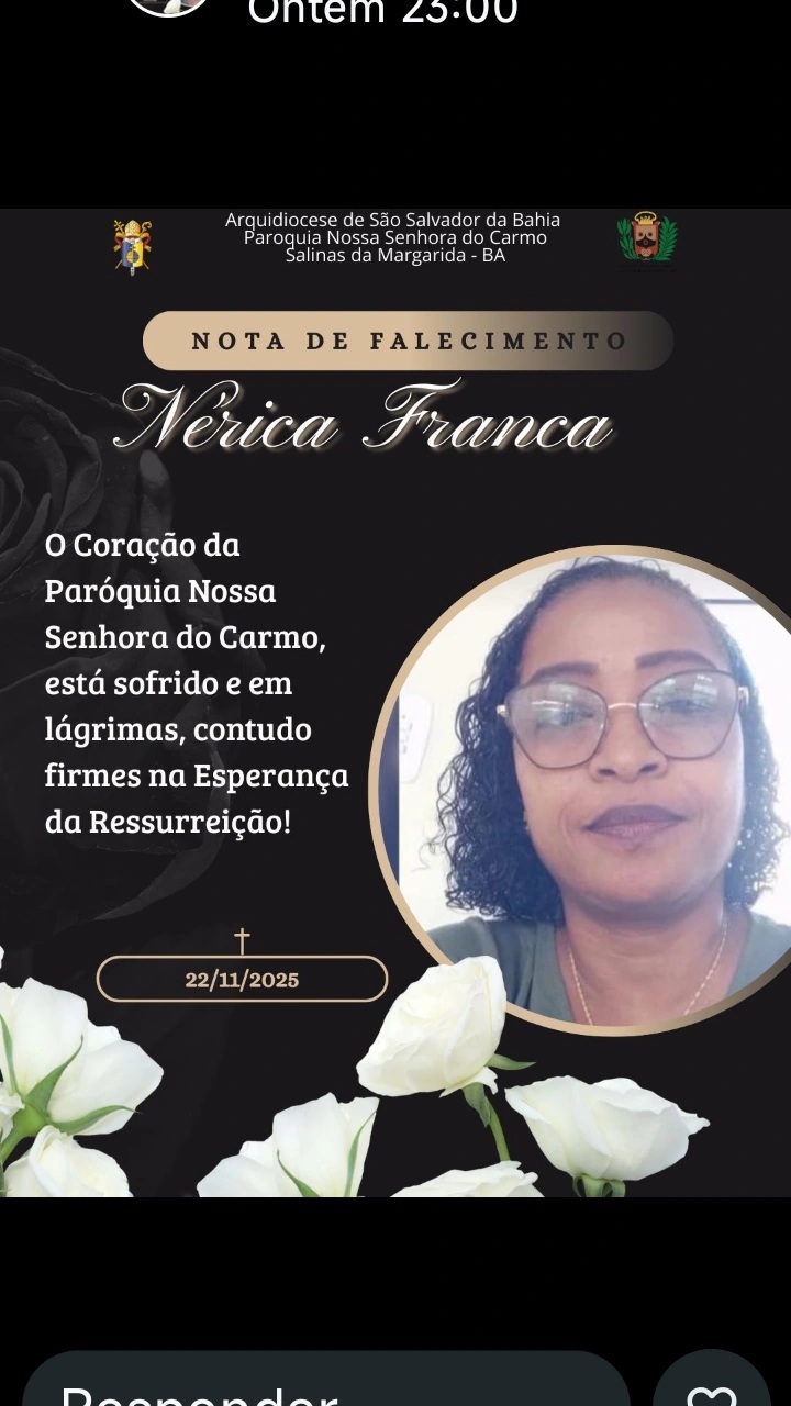 Nérica França por Reprodução/ Redes sociais