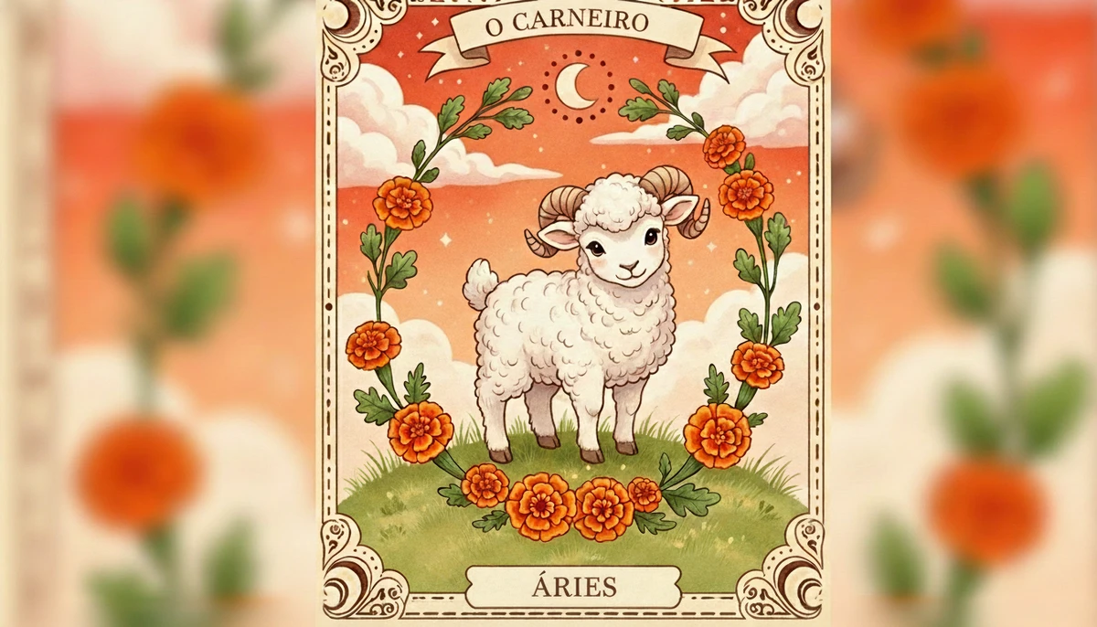 Áries: Finge autoconfiança, mas teme decepcionar quem confia nele. por Imagem gerada por IA