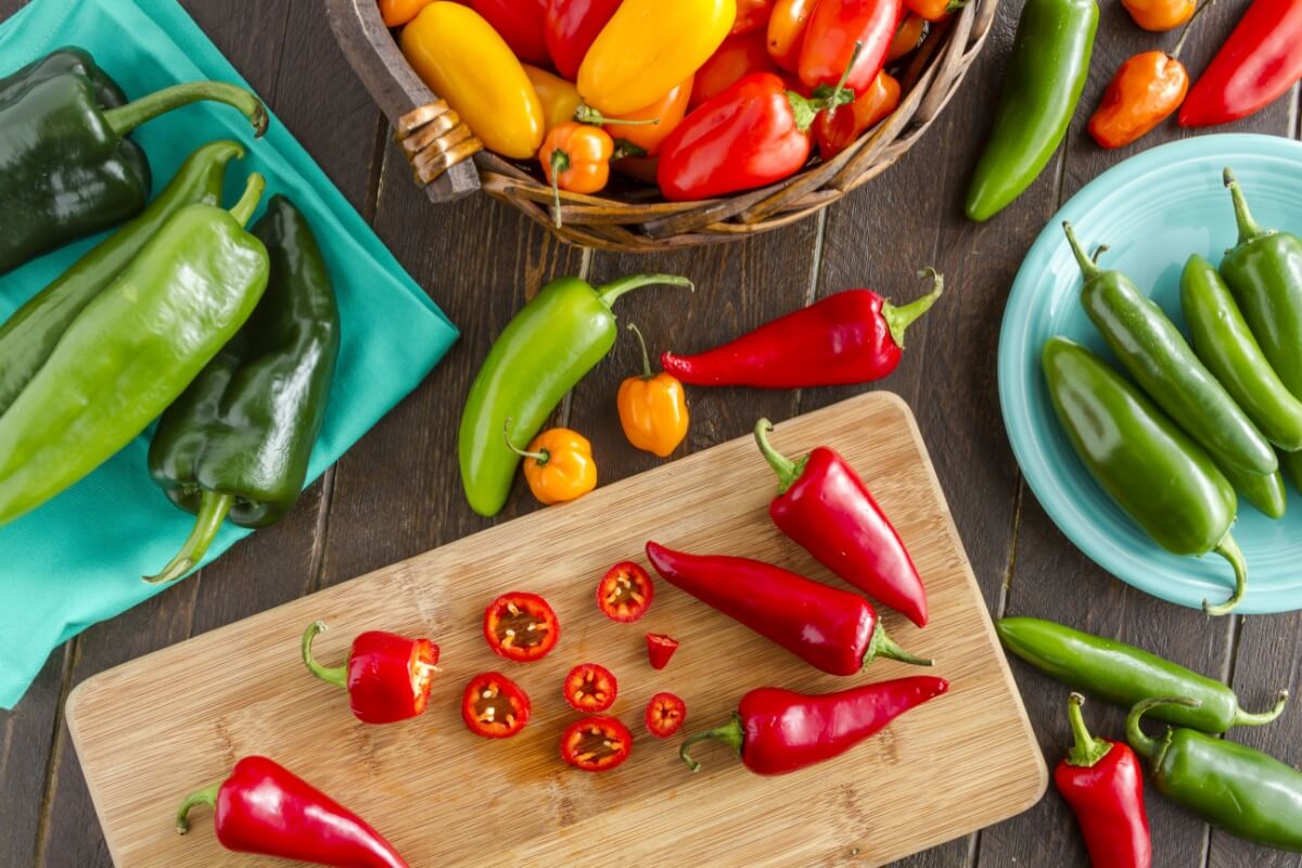 O consumo regular de pimentas contribui para a saúde (Imagem: Teri Virbickis | Shutterstock)