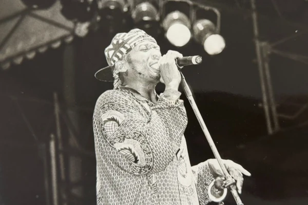 Jimmy Cliff durante show por Paulo Macedo/Arquivo CORREIO