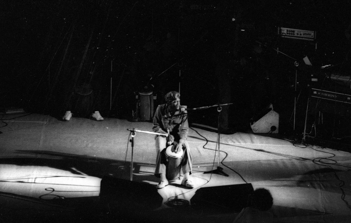 Jimmy Cliff durante show em 1980 por Arquivo CORREIO