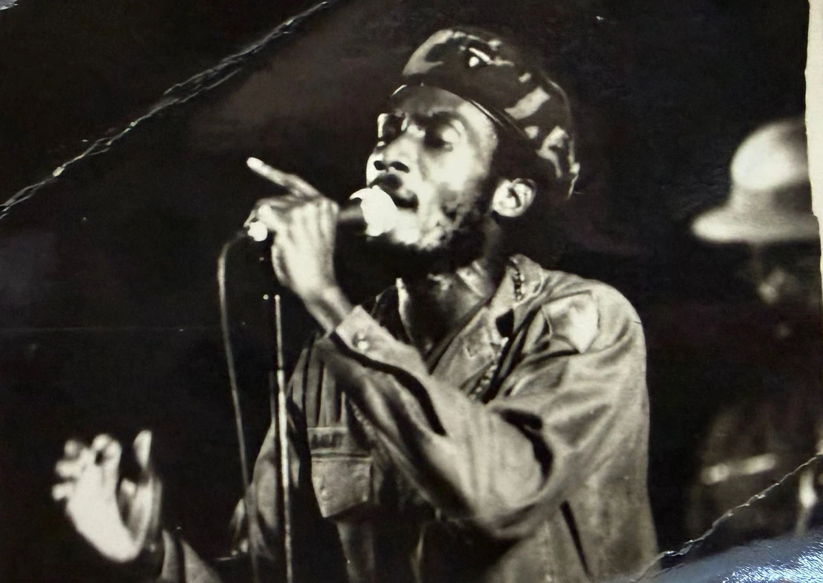 Jimmy Cliff em show em 1980 por Jorge Souza/Arquivo CORREIO