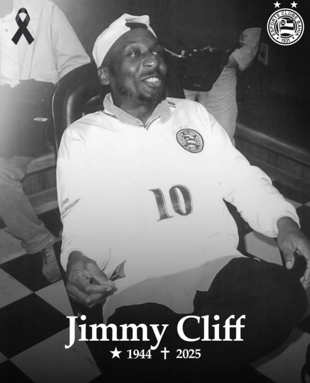 Bahia lamentou morte de Jimmy Cliff por Reprodução 