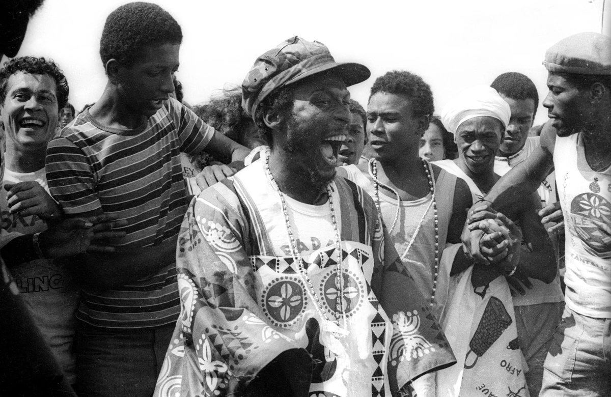 Jimmy Cliff na chegada a Salvador