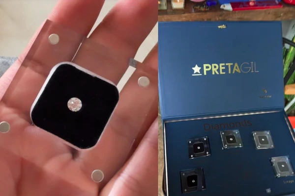 Joia foi encomendada por amigos de Preta