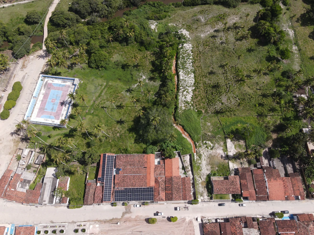 Antes do restabelecimento e reflorestamento executado pela Tronox na Mina do Guajú, na Paraíba por Divulgação