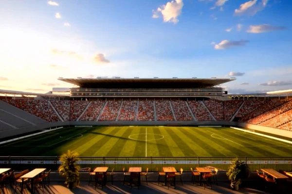 Veja imagens do projeto final da Arena Barradão por Divulgação