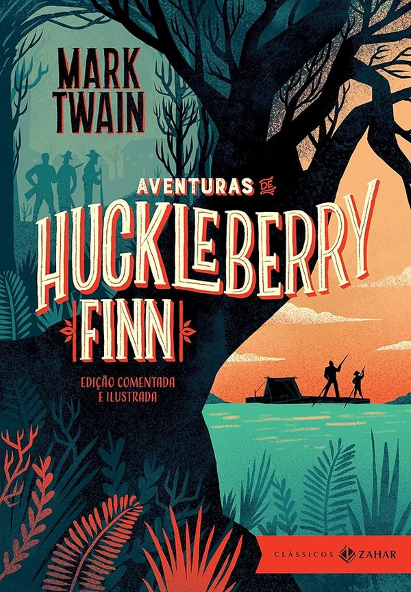 As Aventuras de Huckleberry Finn – Mark Twain: Estrada, humor e liberdade - o espírito inquieto do signo. por Divulgação