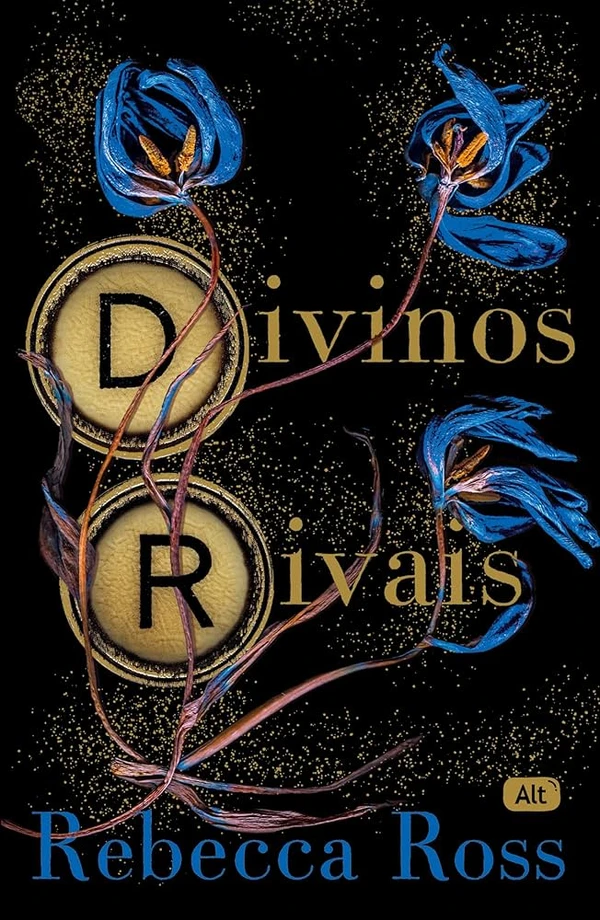 Divinos rivais, de Rebecca Ross (2023): dois jornalistas rivais encontram o amor em meio a uma guerra entre deuses. por Divulgação