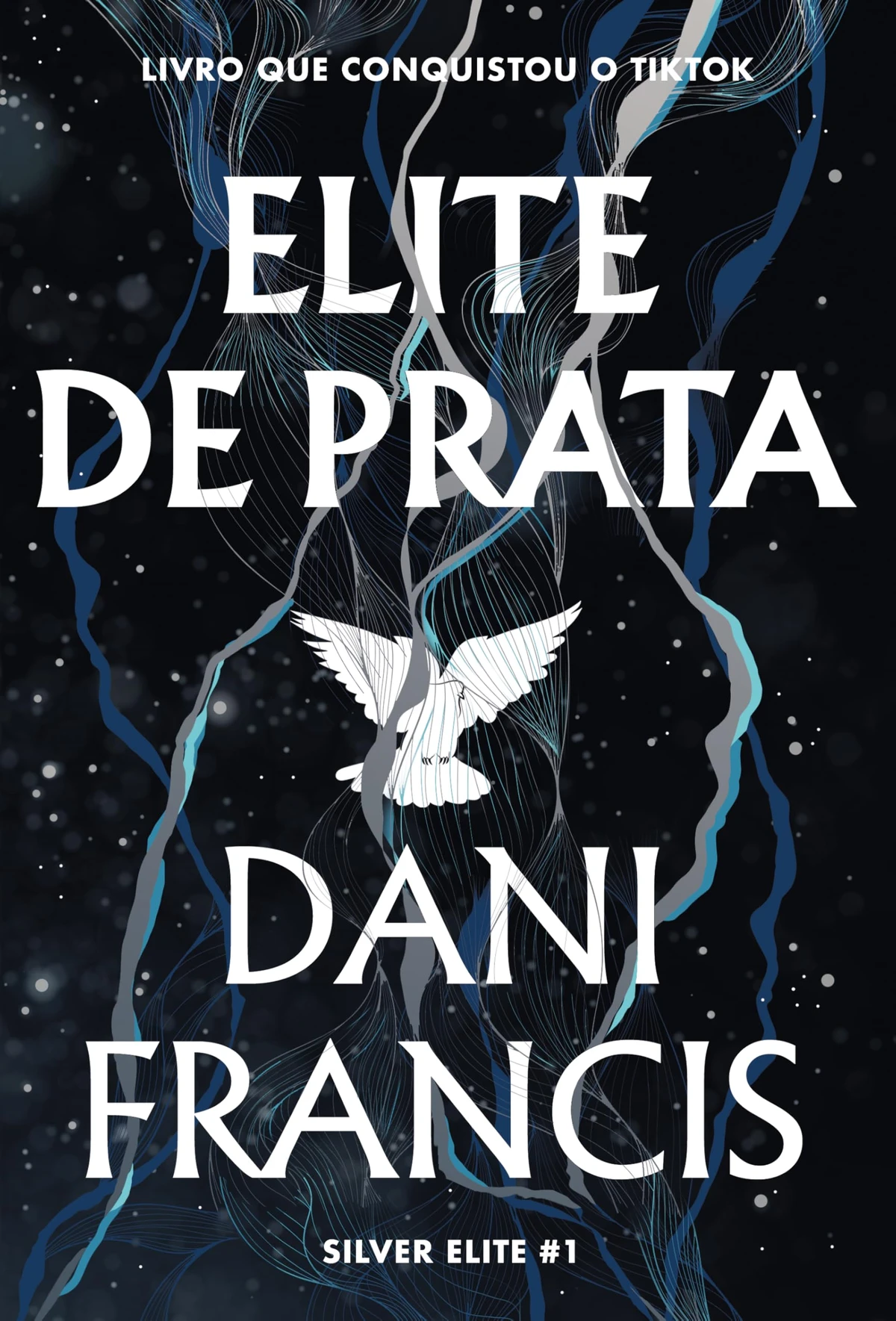 Elite de prata, de Dani Francis (2025): Wren Darlington sobreviveu por anos mascarando seus poderes, enquanto ajudava a Rebelião. Porém, um passo em falso a fez cruzar caminhos com o serviço militar do Continente. por Divulgação