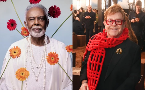 Gilberto Gil e Elton John