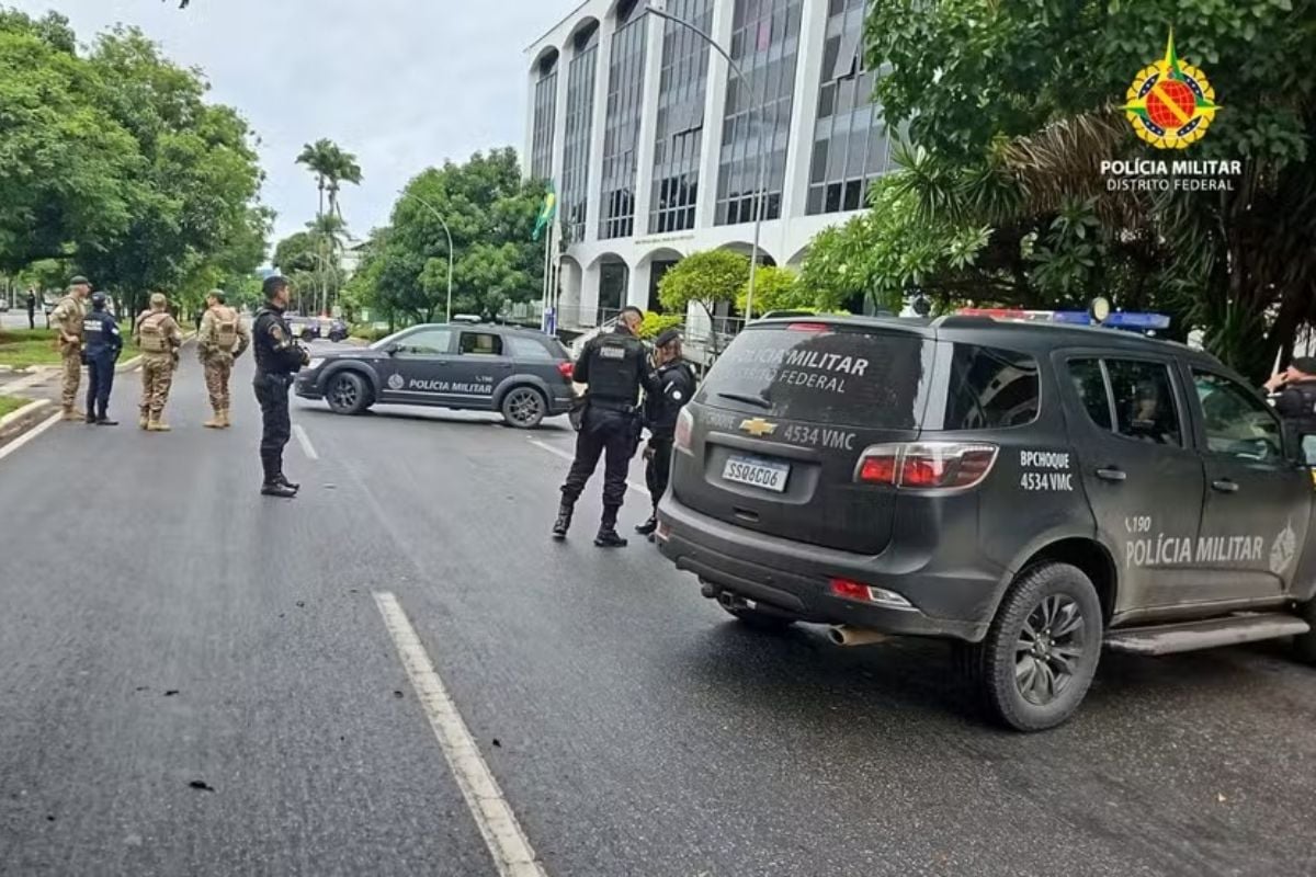 Mala fez prédio ser evacuado em Brasília por PM/DF