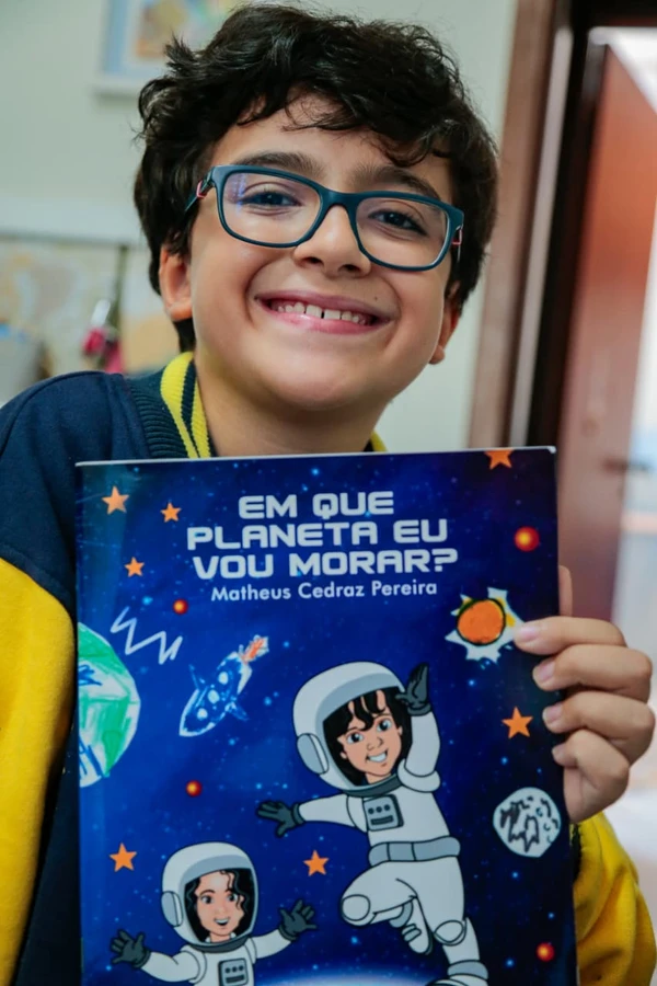 Matheus Cedraz, de 10 anos, foi uma das 12 crianças escolhidas para o programa Sócios-Mirins da AEITA em 2025 por Arisson Marinho/CORREIO