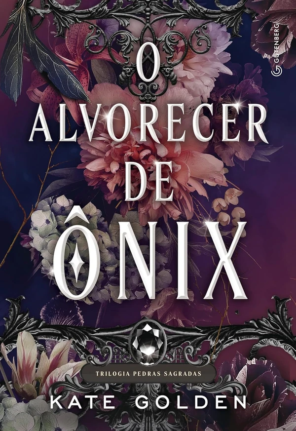 O alvorecer de ônix, de Katie Golden (2025): Para sair do território inimigo, Arwen terá que lidar com a traiçoeira nobreza, magia sombria e feras mortais. por Divulgação