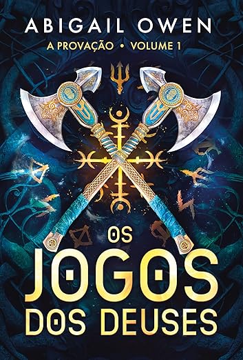 Os jogos dos deuses, de Abigail Owen (2025): na noite de abertura da Provação, a competição que os deuses promovem a cada cem anos para decidir quem será o rei do Olimpo, Lyra se dirige ao templo de Zeus, determinada a causar algum estrago.  por Divulgação