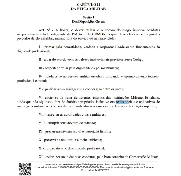 Projeto de lei cria regras para militares usarem redes sociais por Reprodução