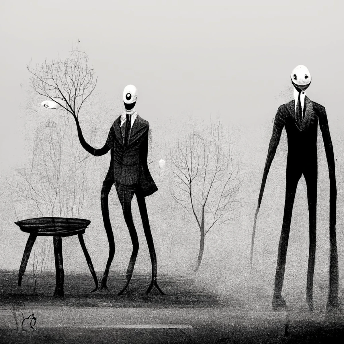 Slender Man por Shutterstock