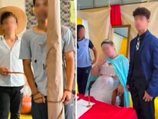 Imagem - Aluno negro é amarrado a tronco em atividade do Dia da Consciência Negra em escola particular na Bahia