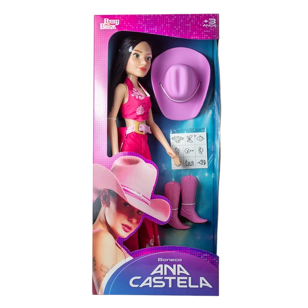 Boneca oficial da cantora Ana Castela por Divulgação