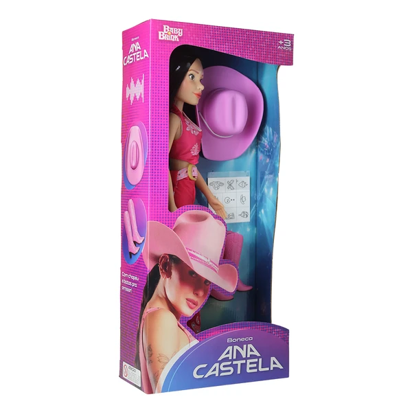 Boneca oficial da cantora Ana Castela por Divulgação