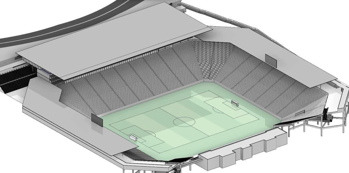 Projeto da Arena Barradão