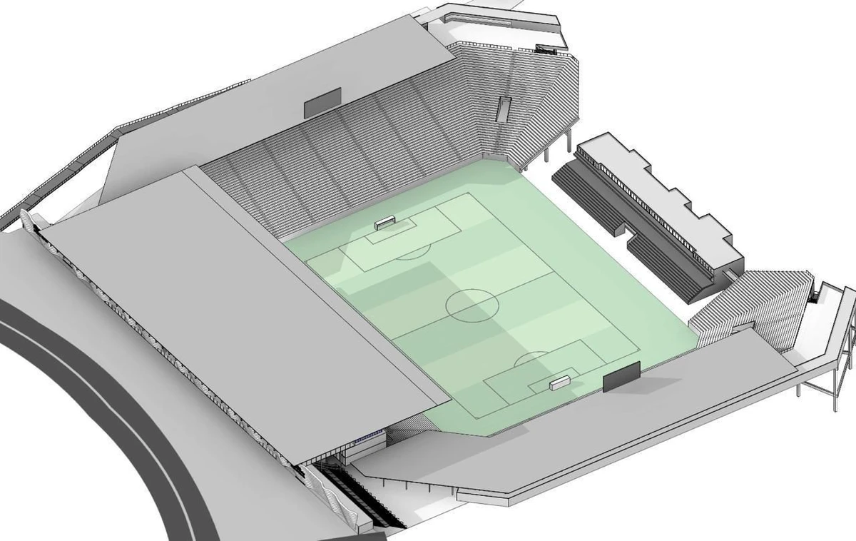 Projeto da Arena Barradão por Projeto da Arena Barradão