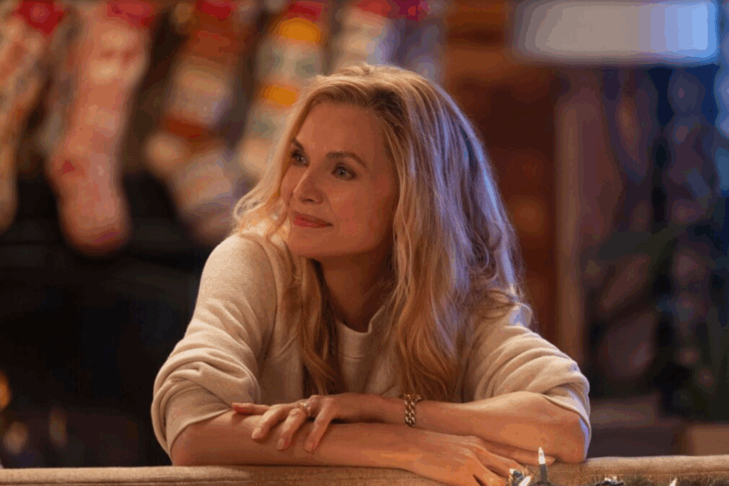 Em &#8220;Oh What Fun&#8221;, Michelle Pfeiffer lidera uma comédia natalina repleta de caos familiar e momentos emocionantes (Imagem: Reprodução digital | Prime Video)