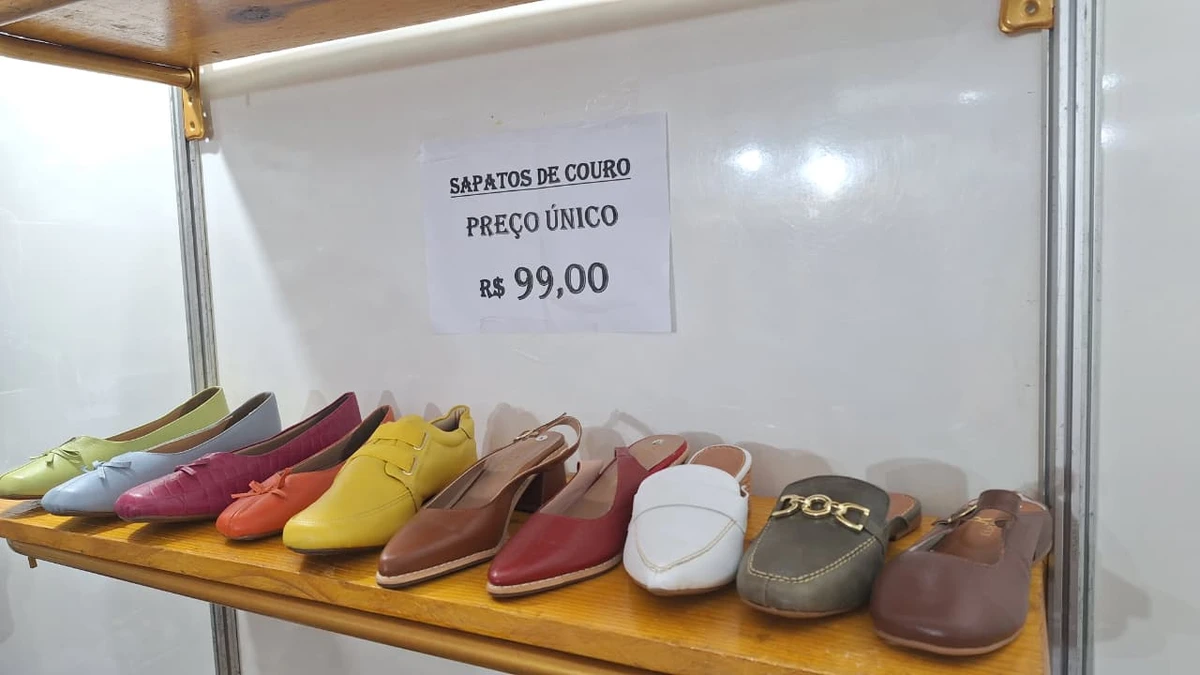 Sapato de couro: R$ 99 por Divulgação