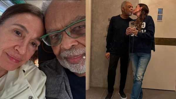 Flora Gil e Gilberto Gil por Reprodução/Redes Sociais 
