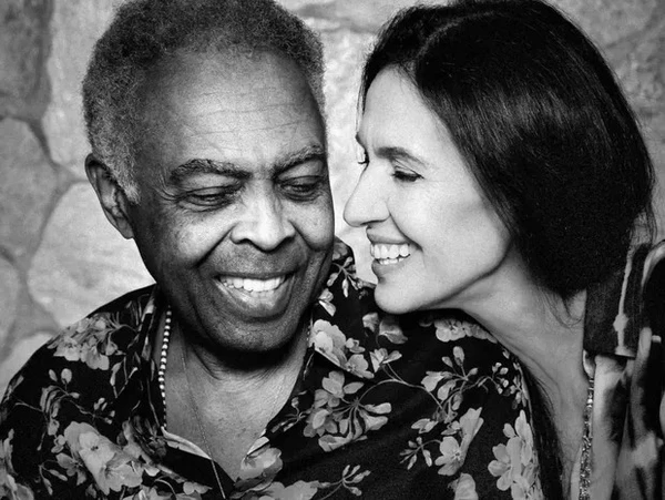 Gilberto Gil e Flora Gil  por Reprodução/Redes Sociais  