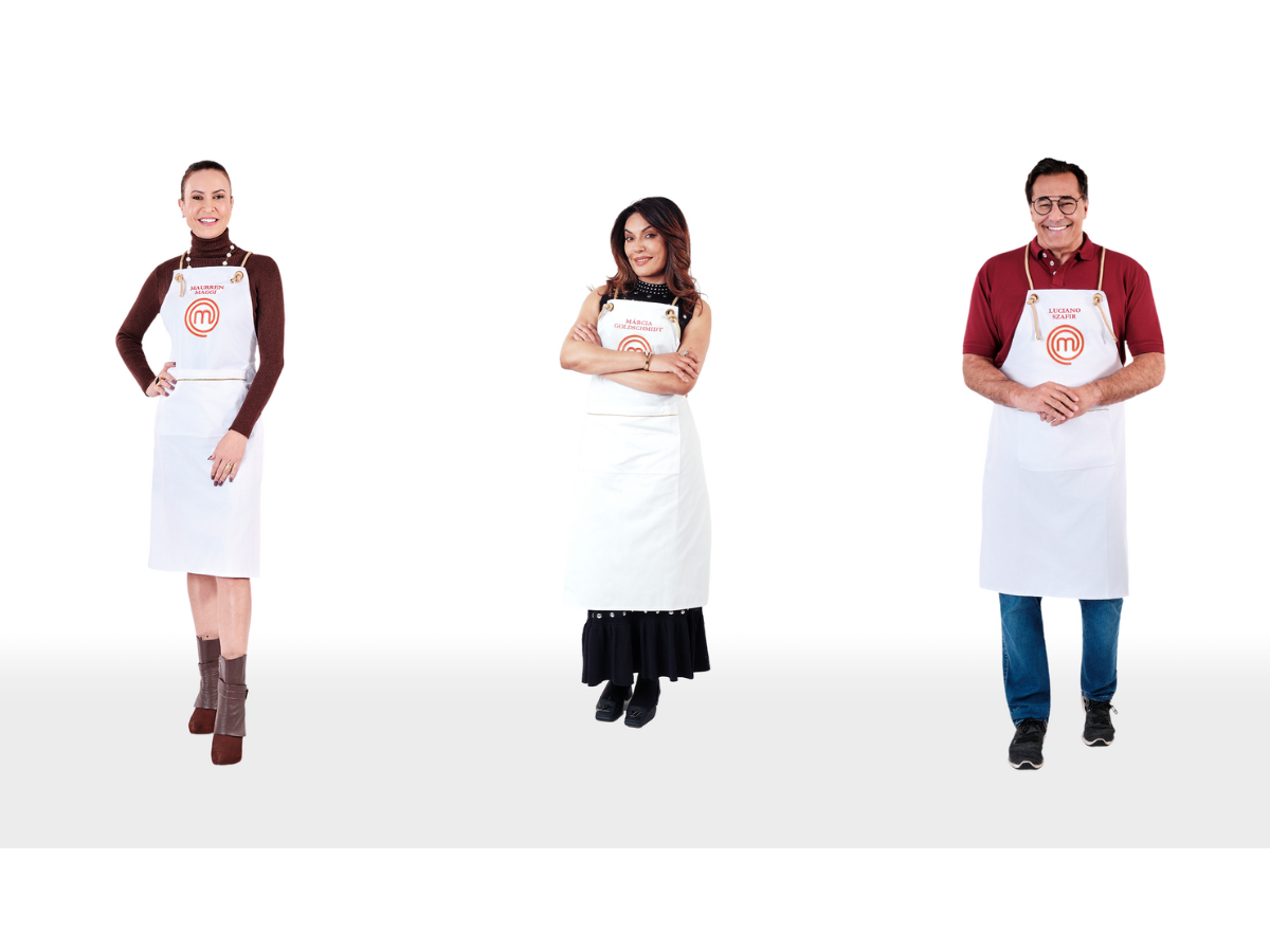 “MasterChef Celebridades” mostra famosos longe dos holofotes e encarando desafios intensos na cozinha por Divulgação/Band
