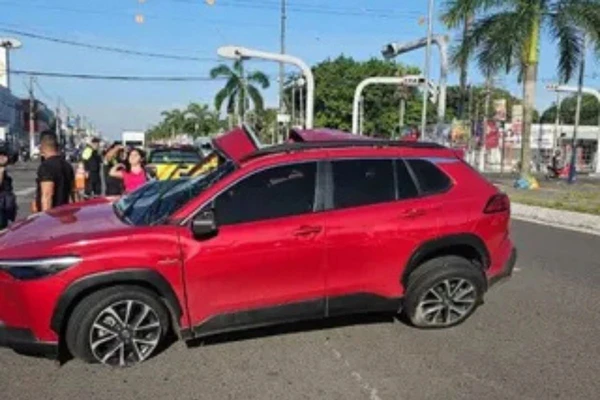 Ramon estava em carro arrastado no acidente por Reprodução