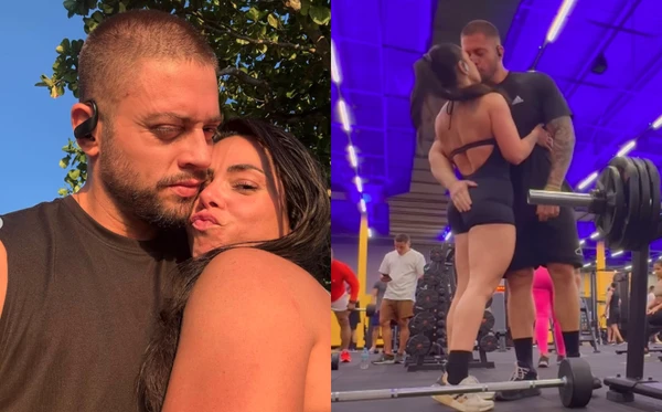 Rhuana Rodrigues e Rodrigo Godoy