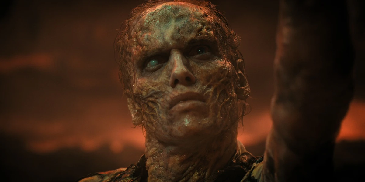 Henry se transformou na criatura humanóide no Mundo Invertido  por Netflix/Divulgação