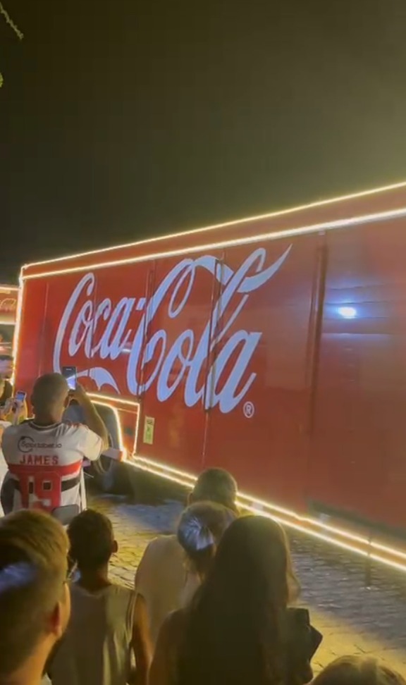 Caravana da Coca-Cola em Conceição do Coité por Reprodução 
