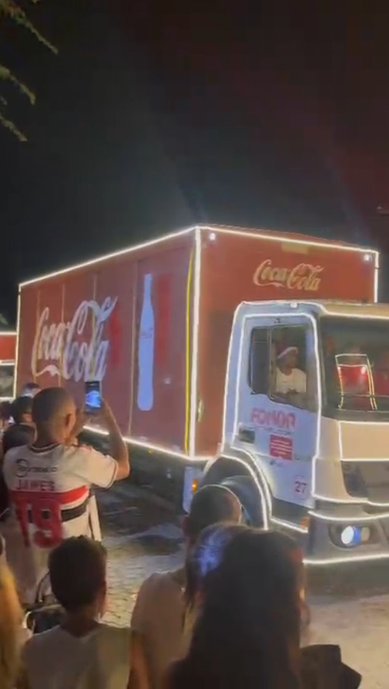 Caravana da Coca-Cola em Conceição do Coité por Reprodução 